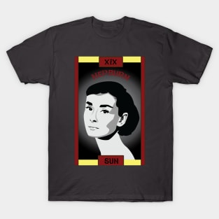 The Sun/Audrey Hepburn Card T-Shirt